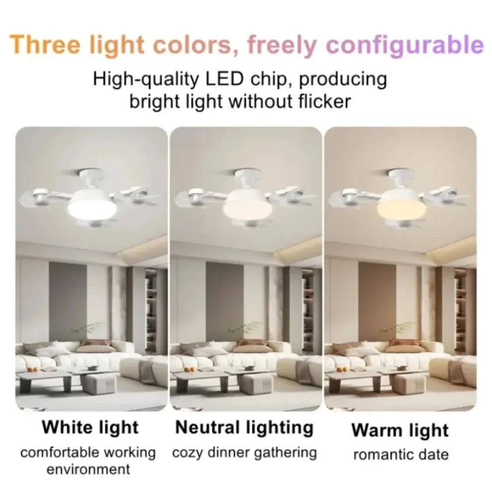 Remote Control Ceiling Fan Lamp