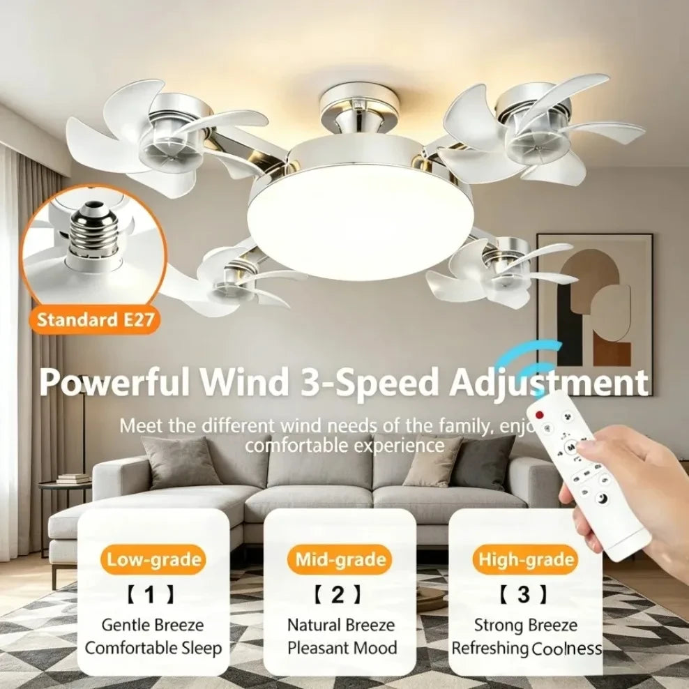 Remote Control Ceiling Fan Lamp