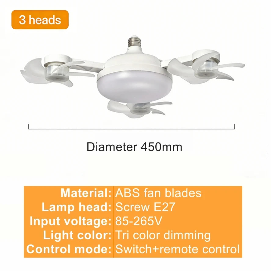 Remote Control Ceiling Fan Lamp
